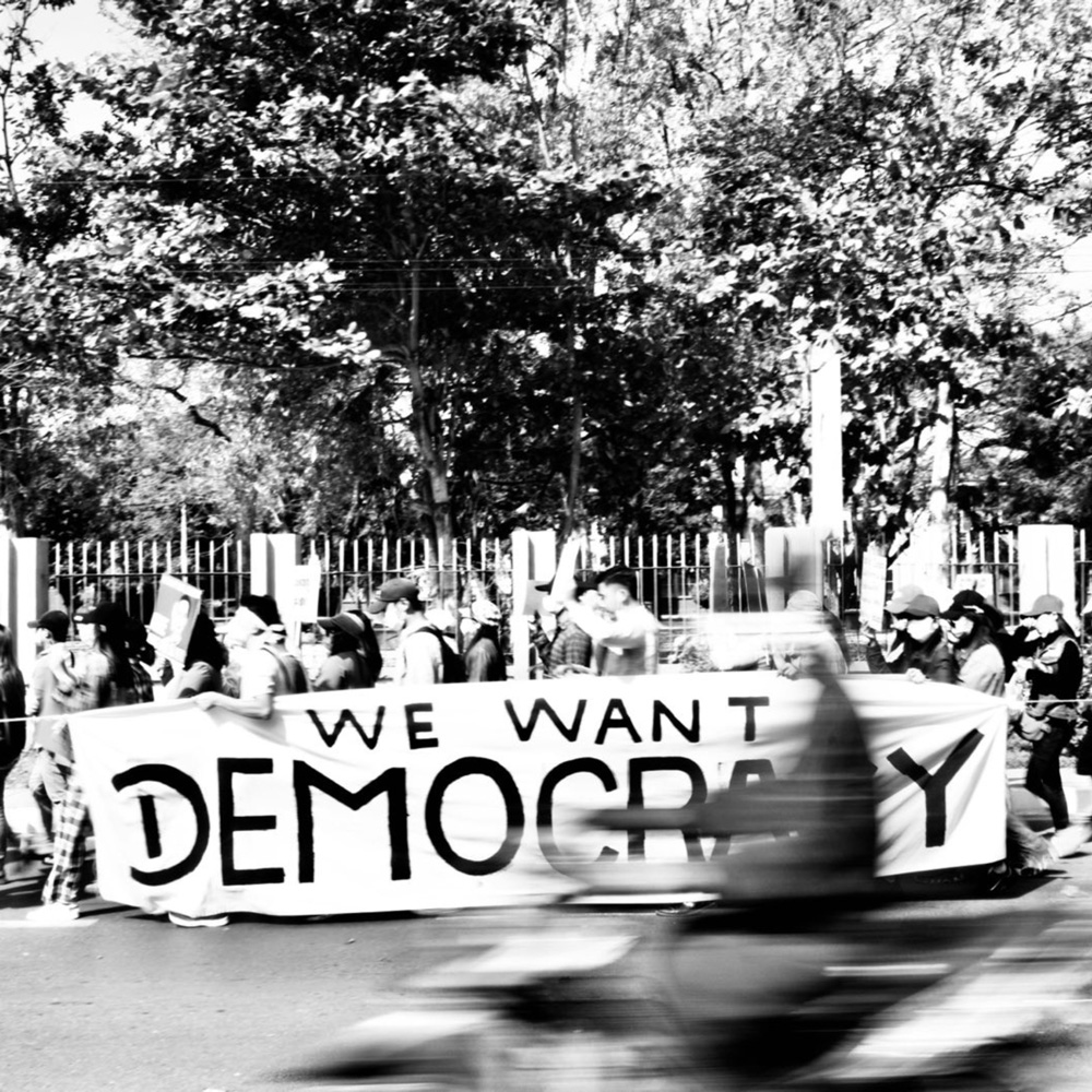 We-want-democracy-square